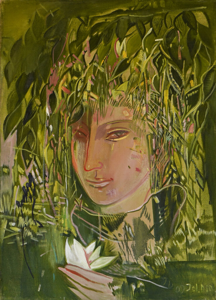 Paveikslas: Flora, 50 x 70, aliejus drobė, 2010