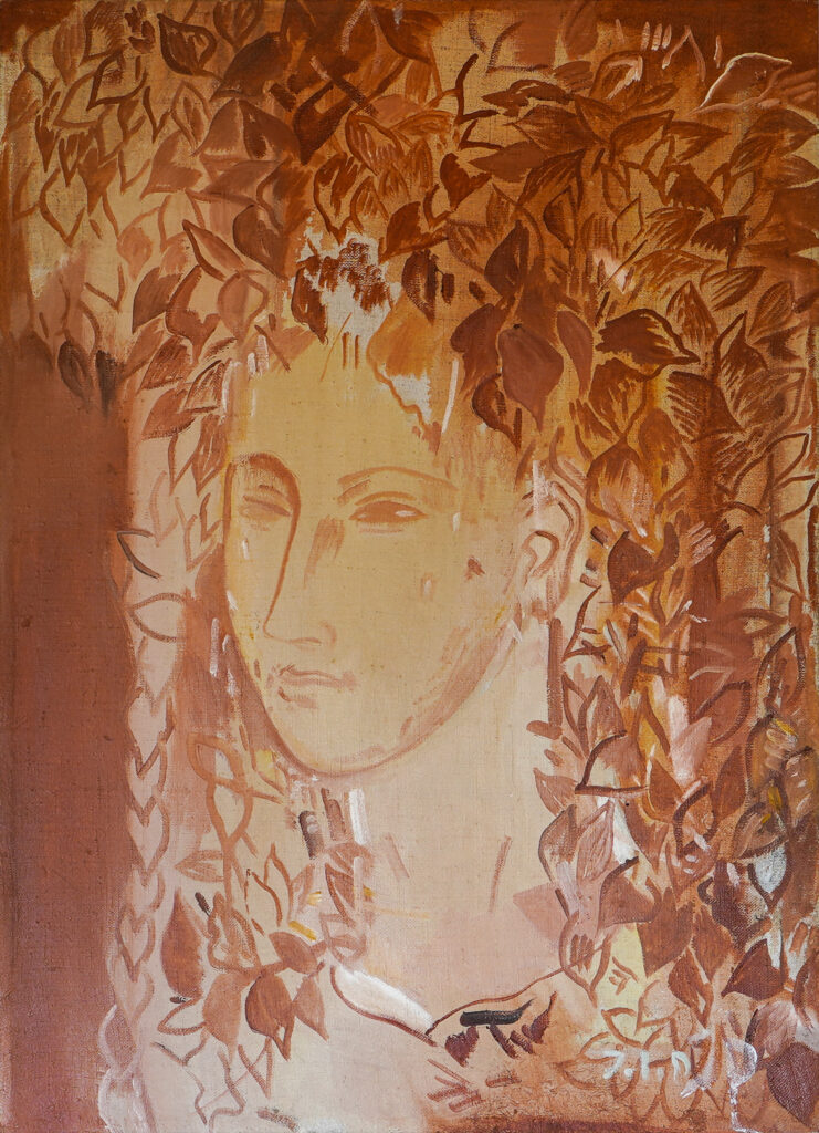 Paveikslas: Rudeninė moteris, 50 x 70, aliejus drobė, 2009